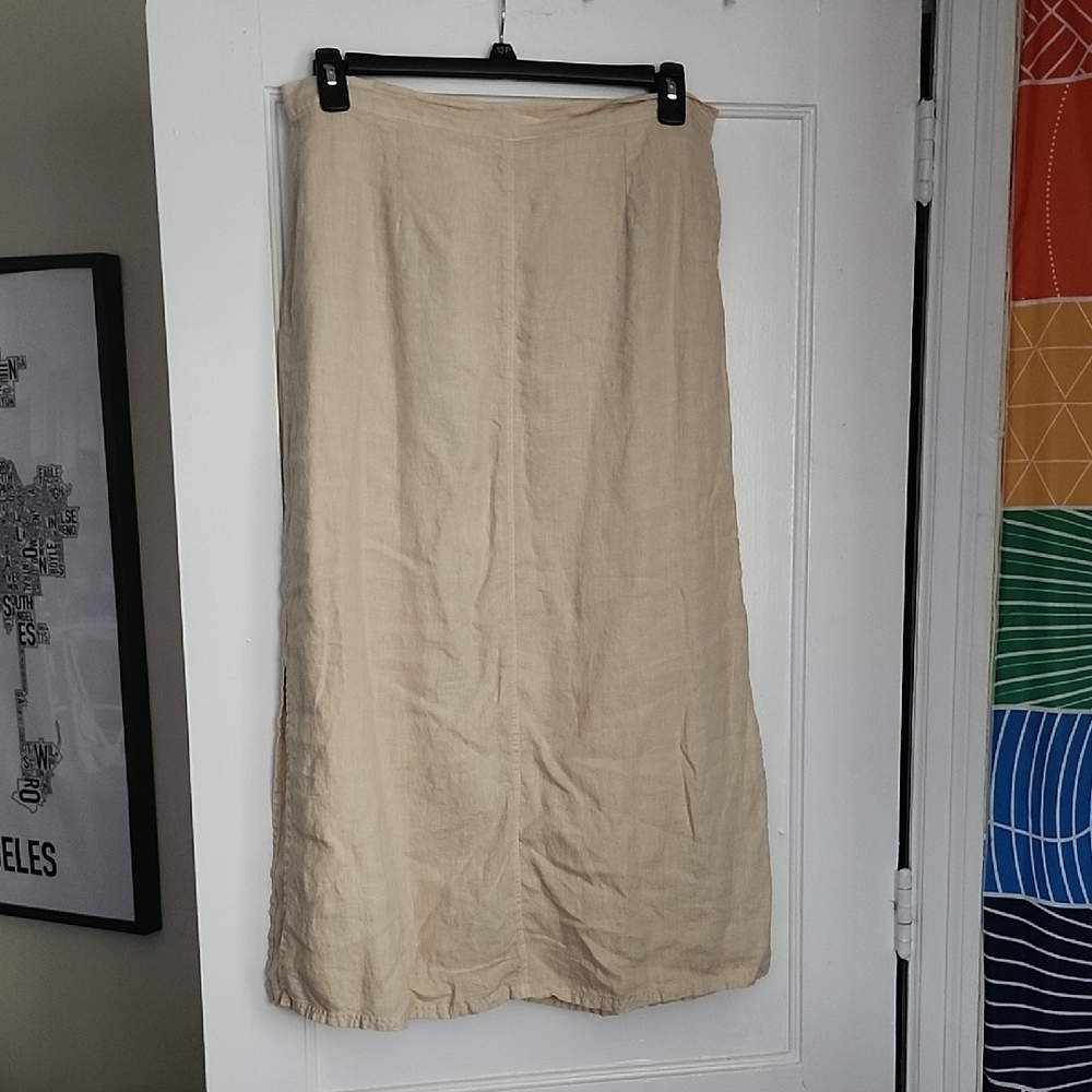 Island Republic Cream Midi Skirt